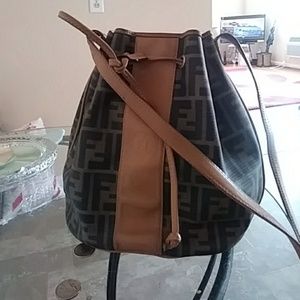 A crossbody Fendi or shoulder bag